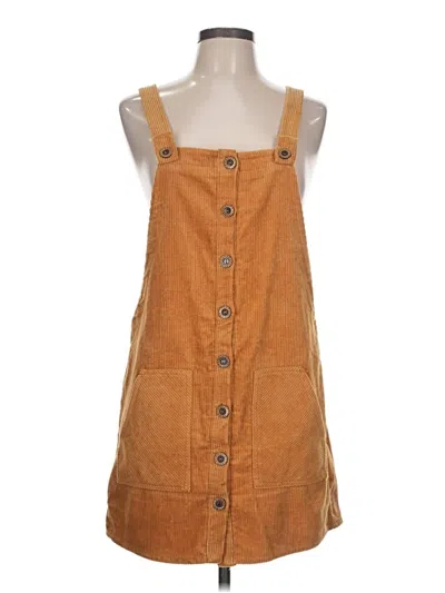 Pre-owned Forever 21 Casual Dress In Brown