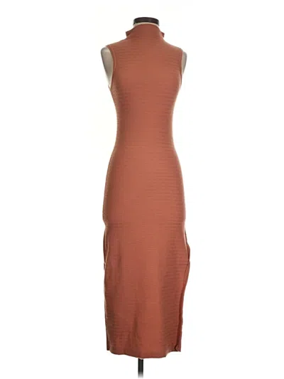 Pre-owned Forever 21 Casual Dress In Brown
