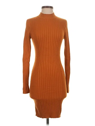 Pre-owned Forever 21 Casual Dress In Brown