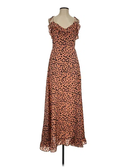 Pre-owned Forever 21 Casual Dress In Brown