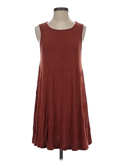 Pre-owned Forever 21 Casual Dress In Brown