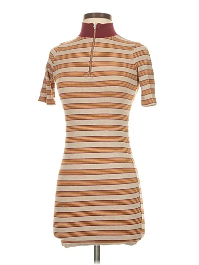 Pre-owned Forever 21 Casual Dress In Brown
