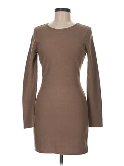 Pre-owned Forever 21 Casual Dress In Brown