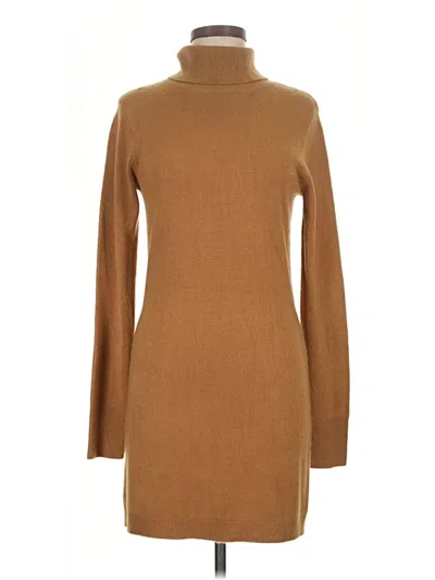 Pre-owned Forever 21 Casual Dress In Brown