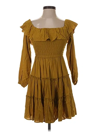 Pre-owned Forever 21 Casual Dress In Brown
