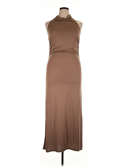 Pre-owned Forever 21 Casual Dress In Brown