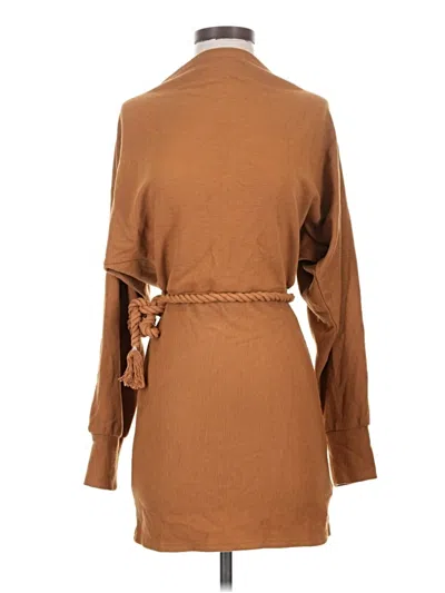 Pre-owned Forever 21 Casual Dress In Brown