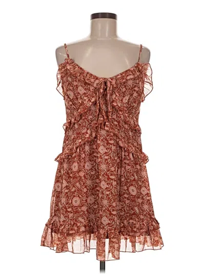 Pre-owned Forever 21 Casual Dress In Brown