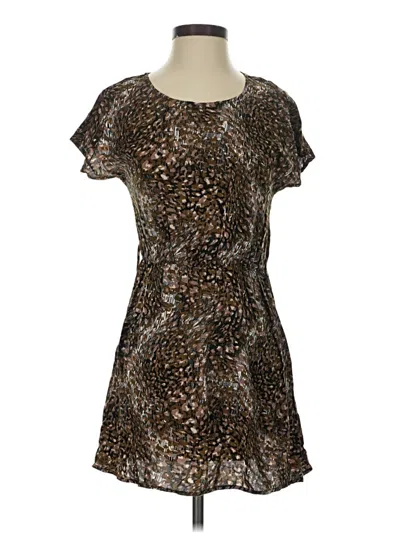 Pre-owned Forever 21 Casual Dress In Brown