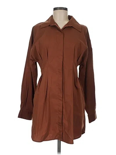 Pre-owned Forever 21 Casual Dress In Brown