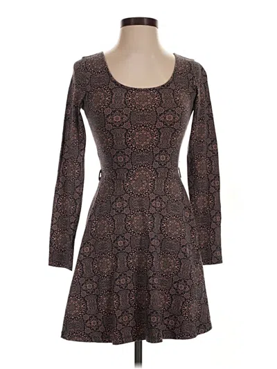 Pre-owned Forever 21 Casual Dress In Brown