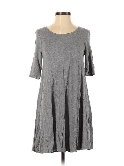 Pre-owned Forever 21 Casual Dress In Gray
