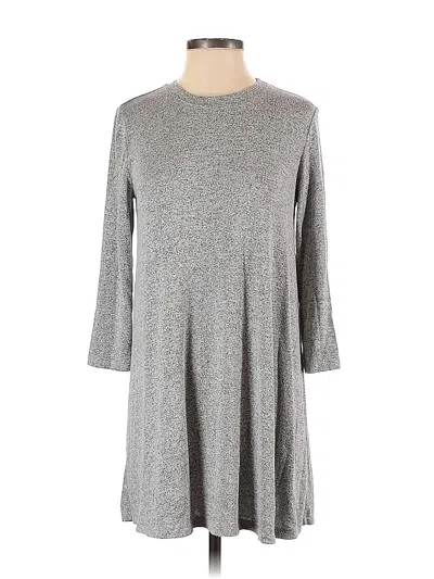Pre-owned Forever 21 Casual Dress In Gray