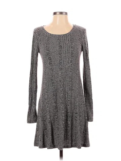 Pre-owned Forever 21 Casual Dress In Gray