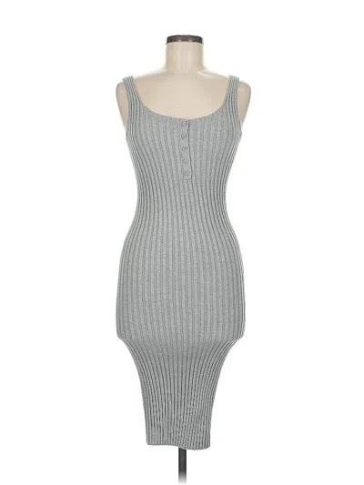 Pre-owned Forever 21 Casual Dress In Gray