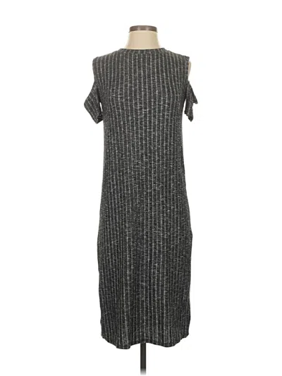Pre-owned Forever 21 Casual Dress In Gray