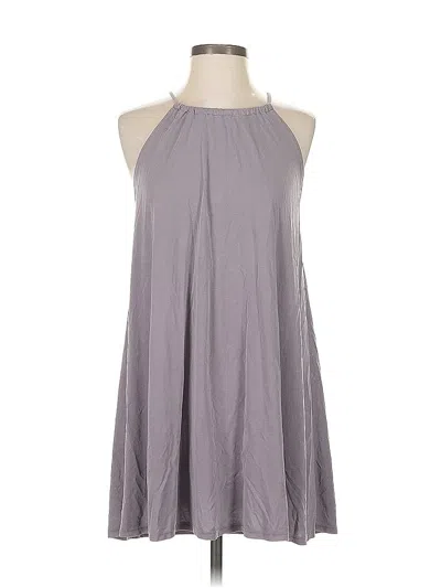Pre-owned Forever 21 Casual Dress In Gray