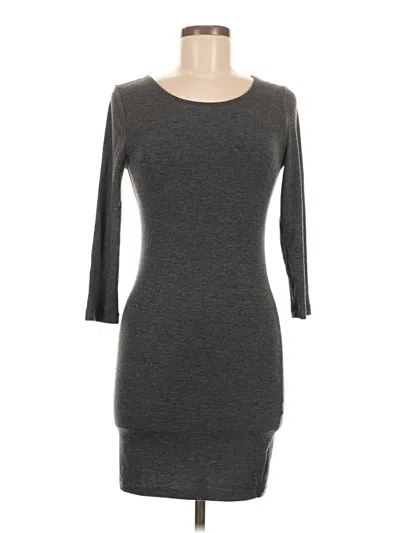 Pre-owned Forever 21 Casual Dress In Gray