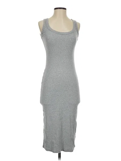 Pre-owned Forever 21 Casual Dress In Gray