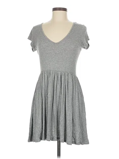 Pre-owned Forever 21 Casual Dress In Gray