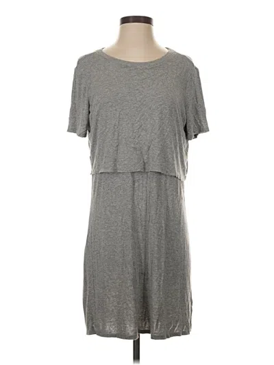 Pre-owned Forever 21 Casual Dress In Gray
