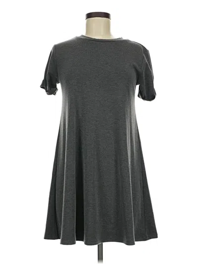Pre-owned Forever 21 Casual Dress In Gray