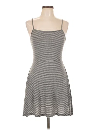 Pre-owned Forever 21 Casual Dress In Gray