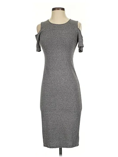Pre-owned Forever 21 Casual Dress In Gray