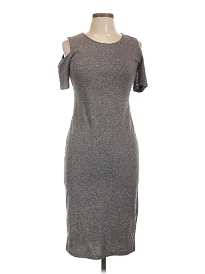 Pre-owned Forever 21 Casual Dress In Gray
