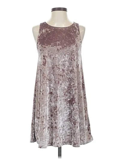 Pre-owned Forever 21 Casual Dress In Gray