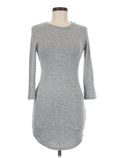 Pre-owned Forever 21 Casual Dress In Gray