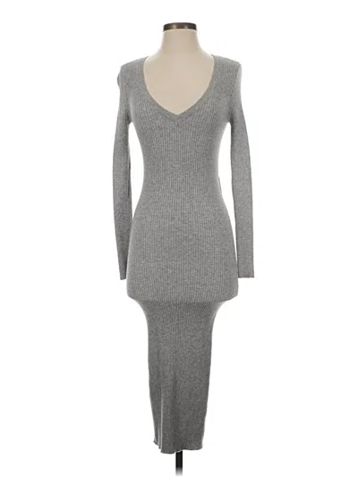 Pre-owned Forever 21 Casual Dress In Gray