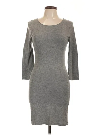 Pre-owned Forever 21 Casual Dress In Gray