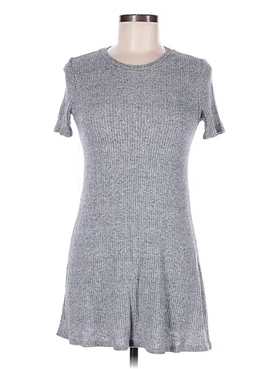 Pre-owned Forever 21 Casual Dress In Gray