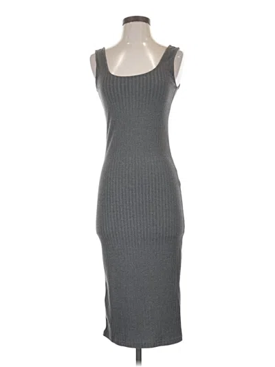Pre-owned Forever 21 Casual Dress In Gray