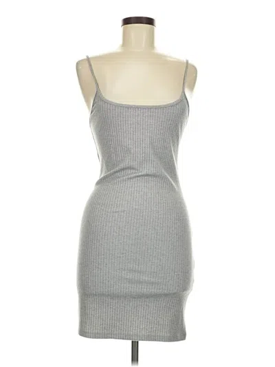 Pre-owned Forever 21 Casual Dress In Gray