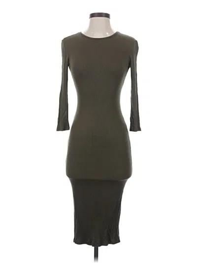 Pre-owned Forever 21 Casual Dress In Gray