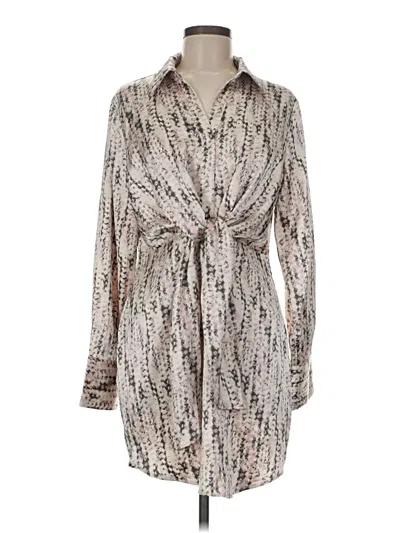 Pre-owned Forever 21 Casual Dress In Gray