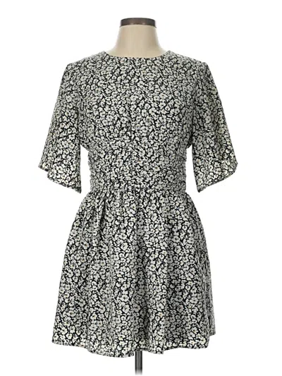 Pre-owned Forever 21 Casual Dress In Gray