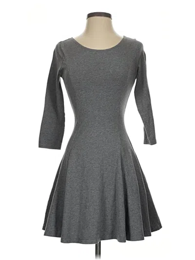 Pre-owned Forever 21 Casual Dress In Gray