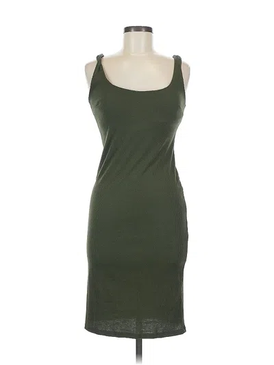 Pre-owned Forever 21 Casual Dress In Green