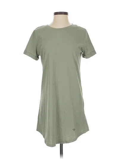 Pre-owned Forever 21 Casual Dress In Green