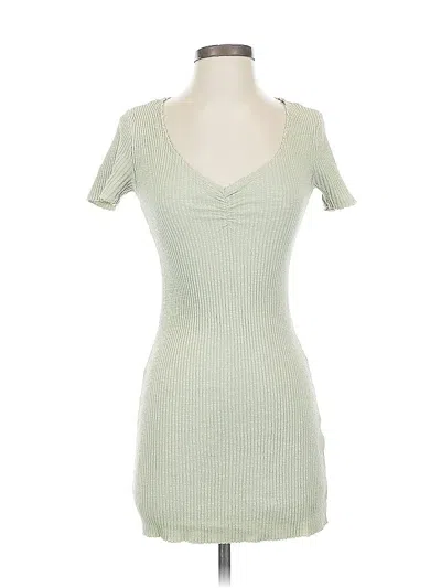 Pre-owned Forever 21 Casual Dress In Green