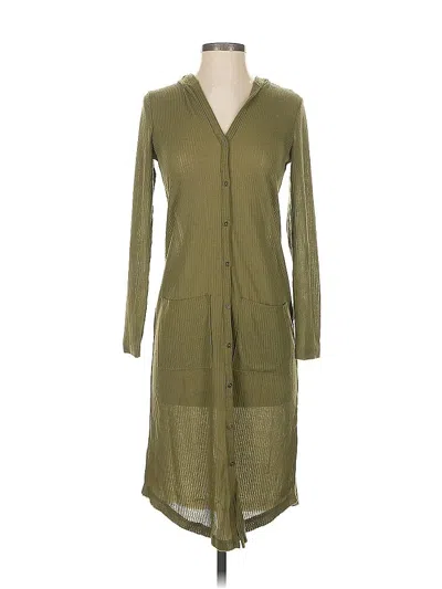Pre-owned Forever 21 Casual Dress In Green