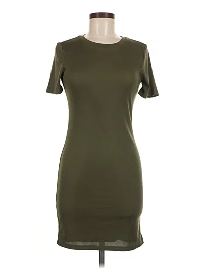 Pre-owned Forever 21 Casual Dress In Green