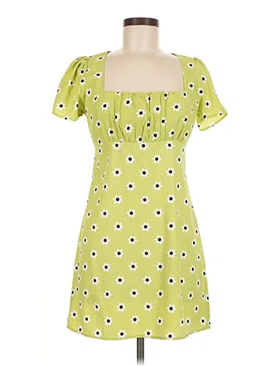 Forever 21 Casual Dress In Green