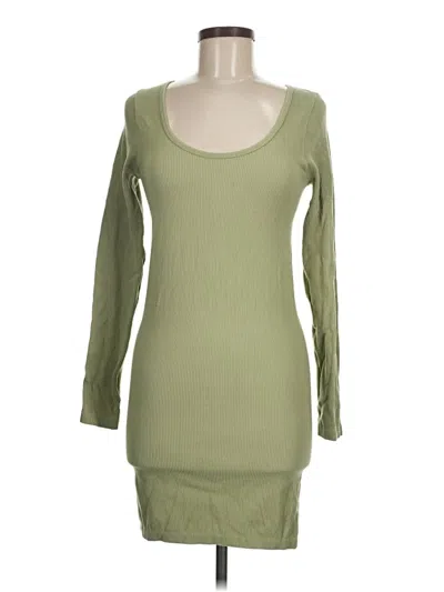 Pre-owned Forever 21 Casual Dress In Green