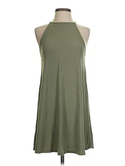Pre-owned Forever 21 Casual Dress In Green