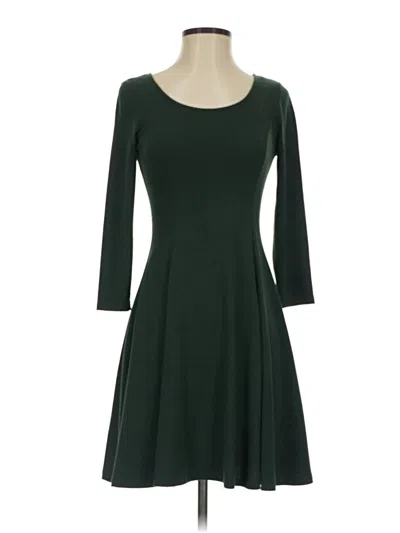 Pre-owned Forever 21 Casual Dress In Green