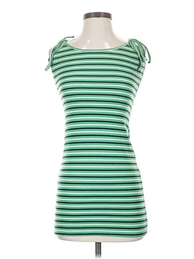 Pre-owned Forever 21 Casual Dress In Green